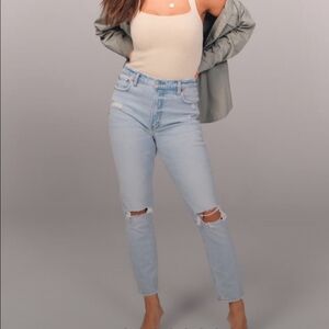 Abercrombie & Fitch Skinny High Rise  SZ 28 /6L
